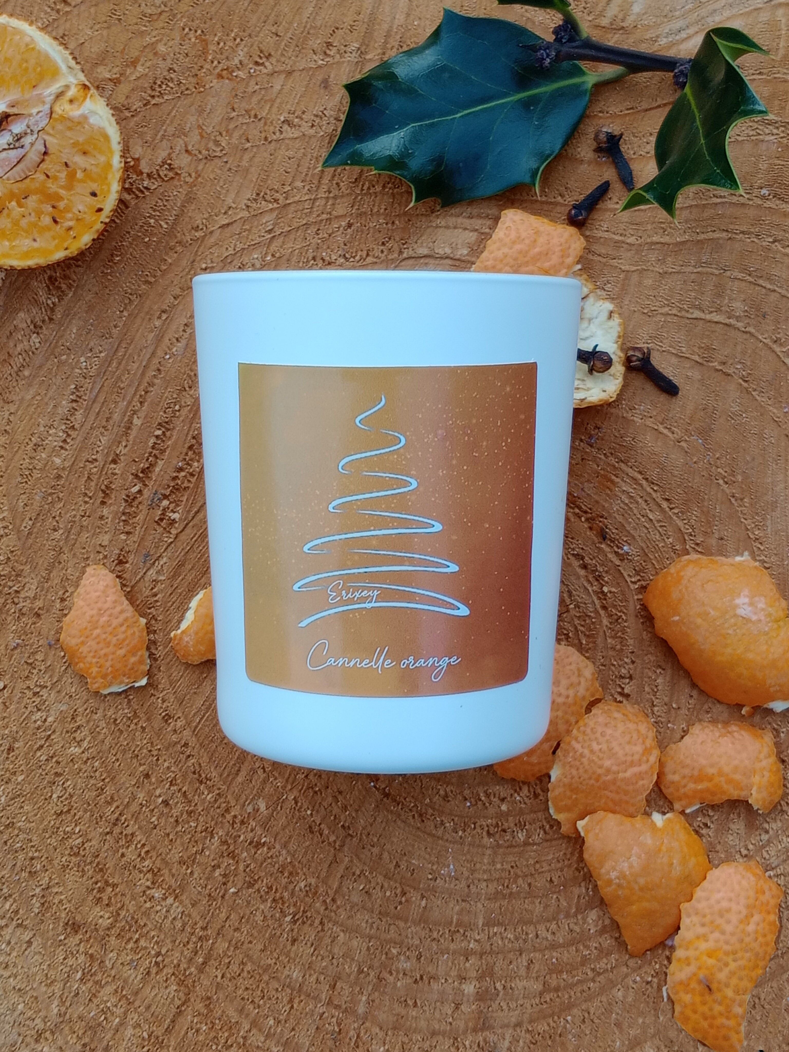 Christmas candle 190g cinnamon orange scent