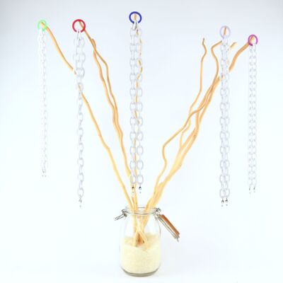 glasses chain made of organic acetate