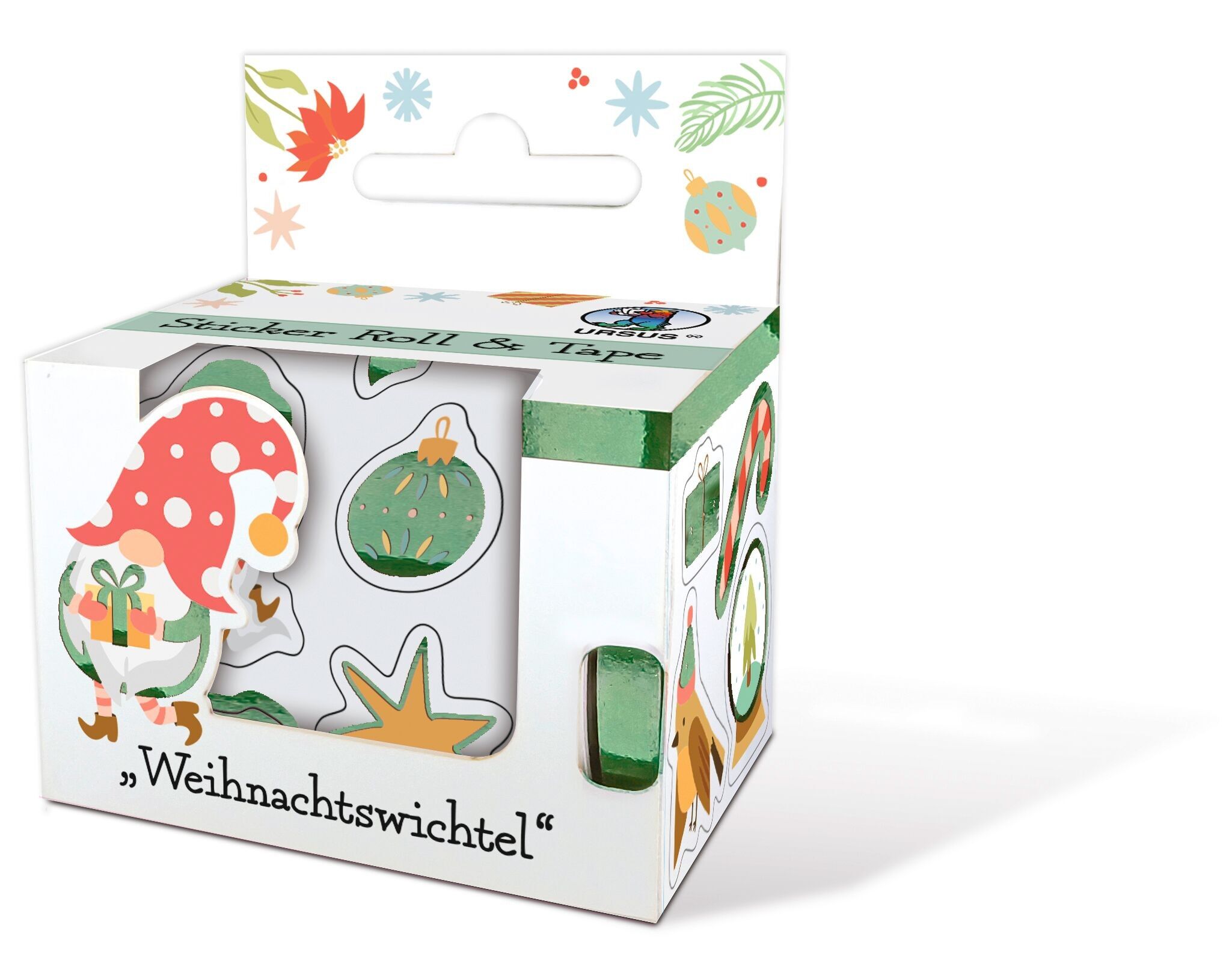 Rotolo e nastro adesivo “Gnomi di Natale”