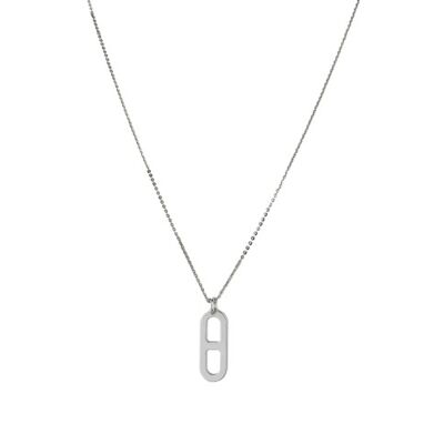 Collier court Gaby Argent Petit modèle_argent