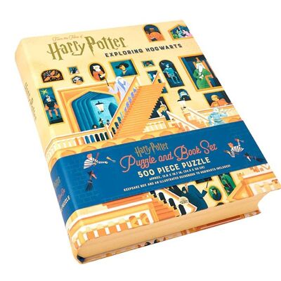 Esplorando il puzzle di Hogwarts e il set di libri Insight Editions