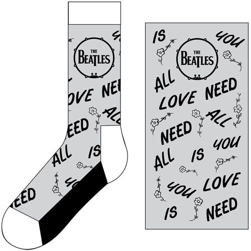 The Beatles Grey Socks - Aynil & Drum