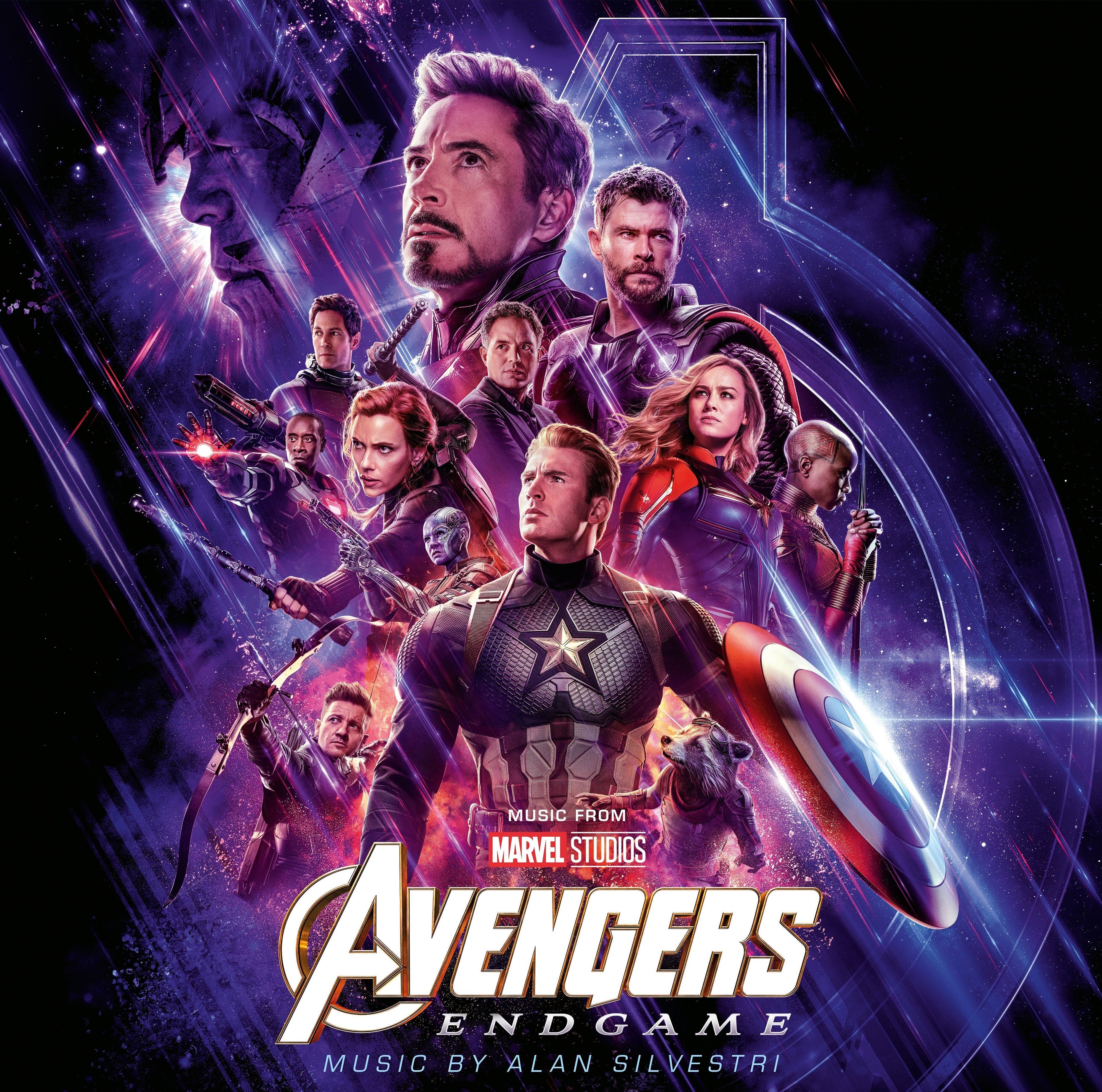 Alan Silvestri LP – Musik von den Avengers: Endgame (lila Vinyl)