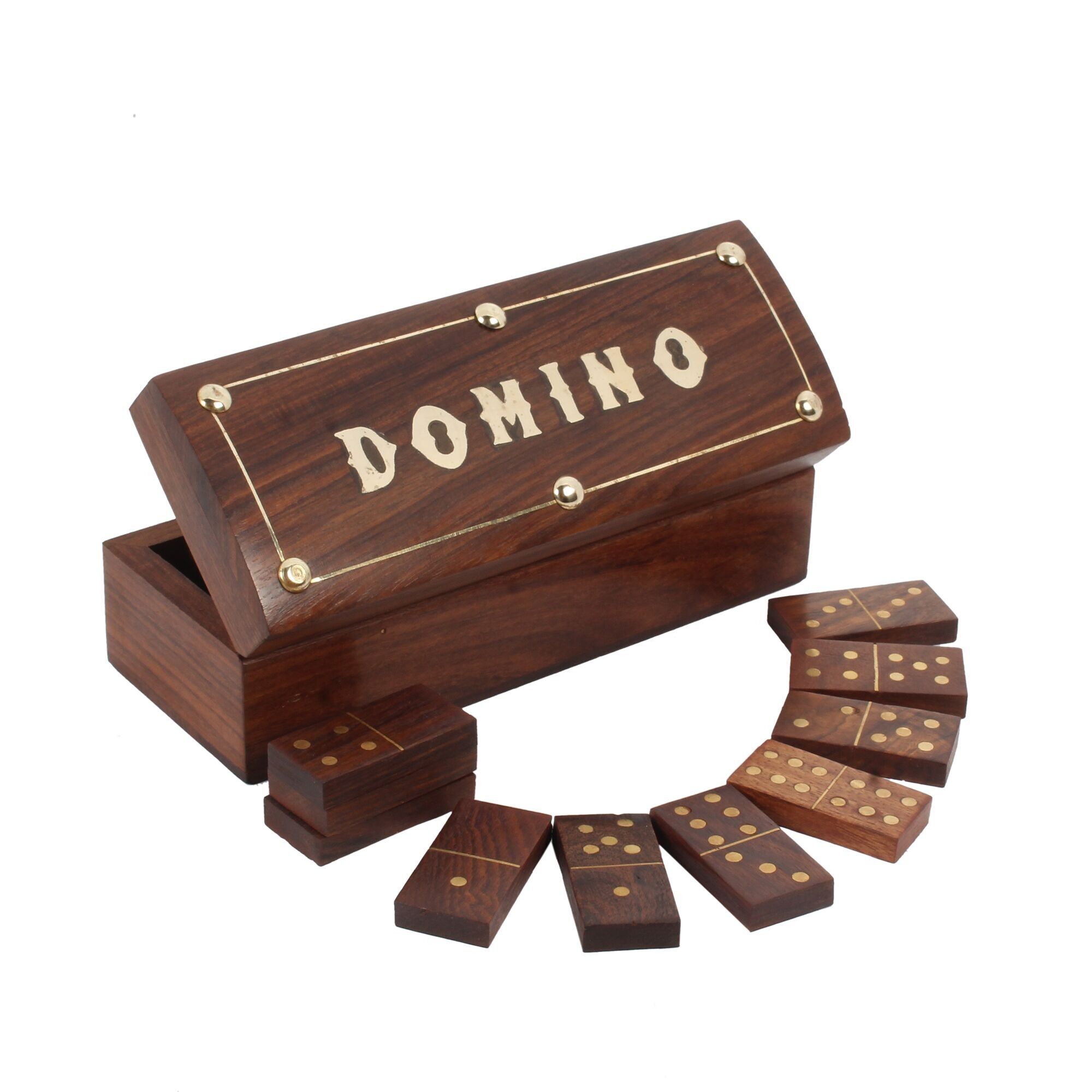 Mangoholzblöcke für Dominospiel