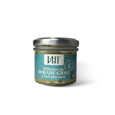 RILLETTES DI SFIATO GRIGIO CON AGLIO SELVICO - 90 g