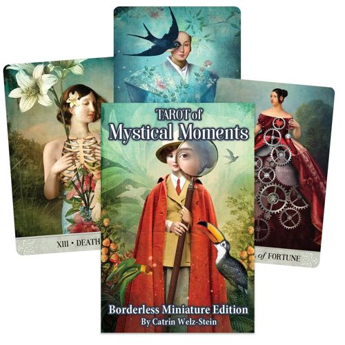 Tarot of Mystical Moments Borderless Miniature Edition US Games Systems