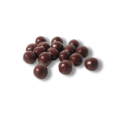 Bolitas de piña recubiertas de chocolate negro ecológico Granel 2KG
