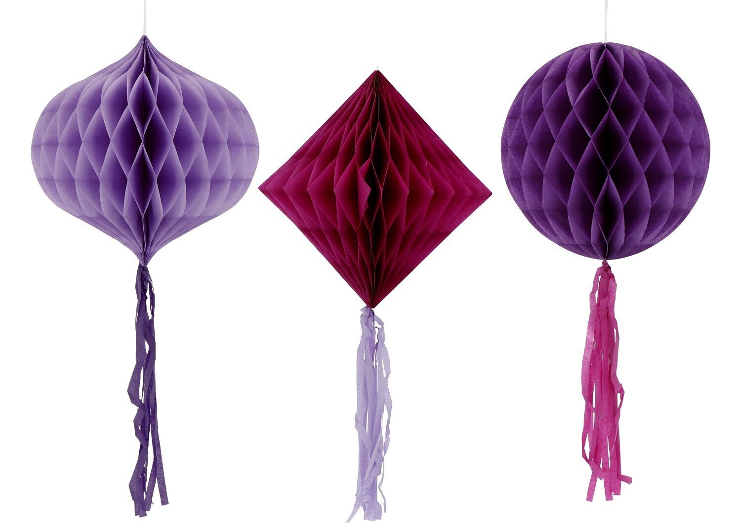 Waben-Set – Posh Purple – 3-teilig