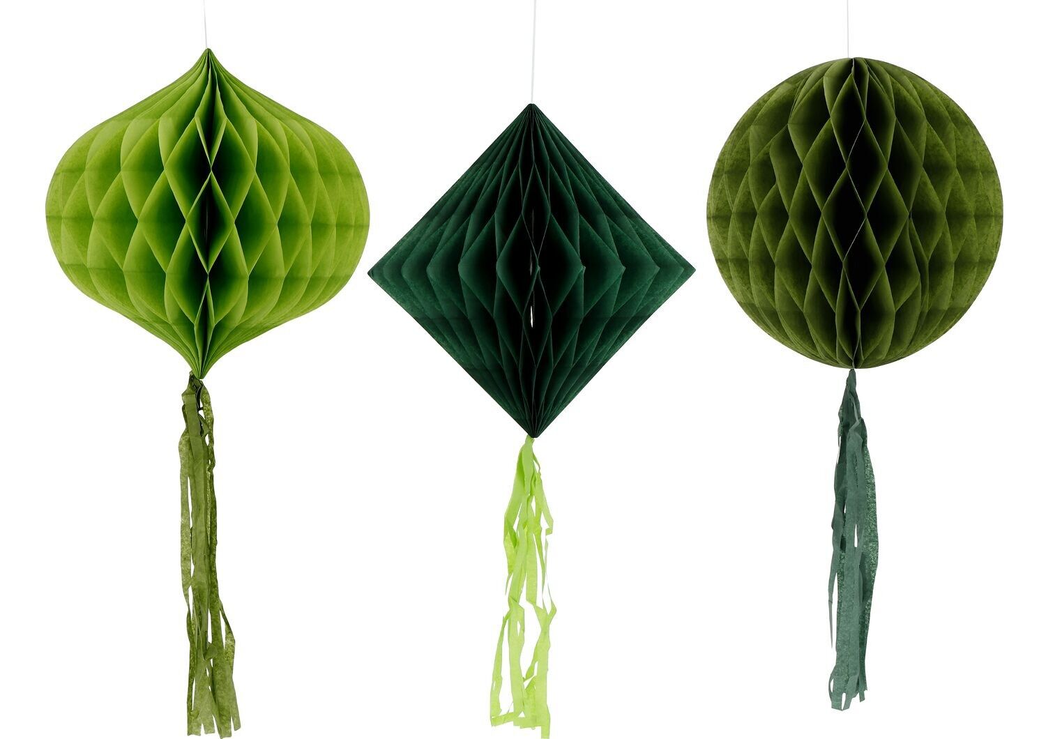 Set a nido d&#039;ape - Serene Sage - 3 pezzi