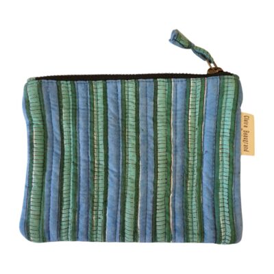 Pochette en coton imprimé N°61