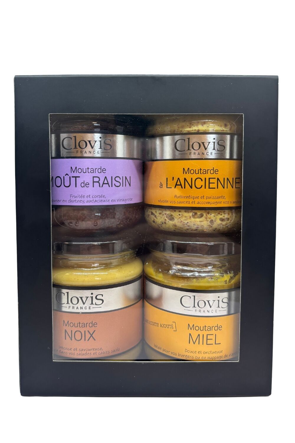 Scatola natalizia - Scatola da 4 Mostarde - Clovis Francia