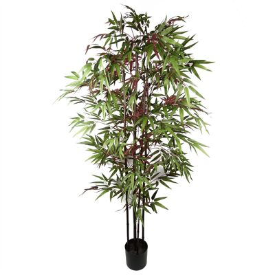Albero di bambù artificiale finto realistico grande schermo 6 piedi Botanik