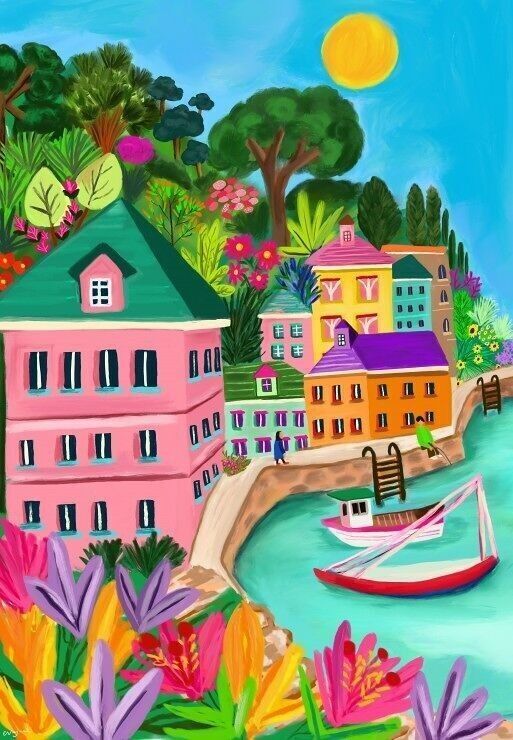 Puzzle 1000 Pièces - Palette de Polperro