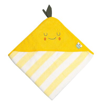 Toalla con capucha Lola Lemon para niños