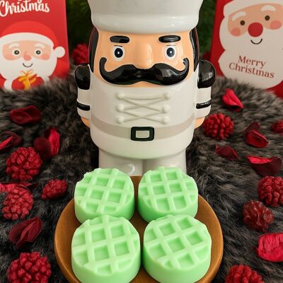 Bruciatore in ceramica schiaccianoci bianco