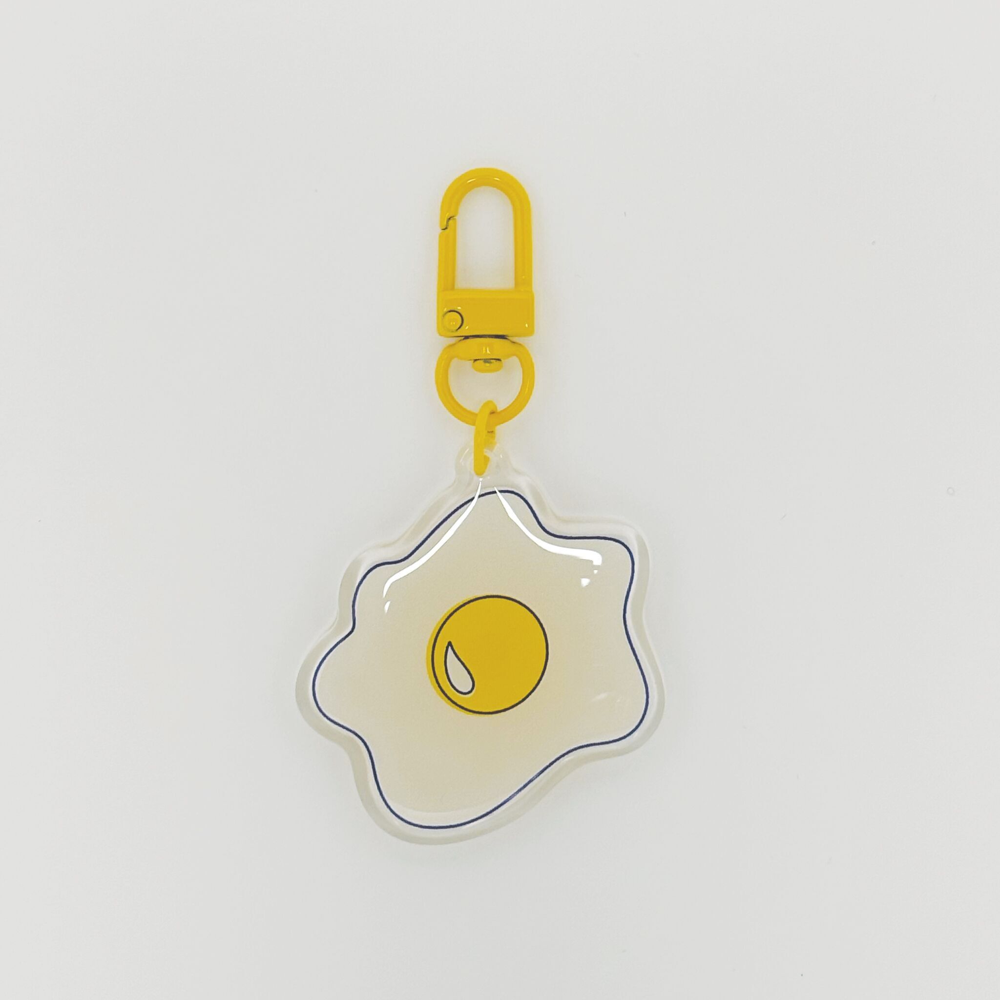 🍳 Spiegelei-Schlüsselanhänger – Frühstück zum Mitnehmen 🍳