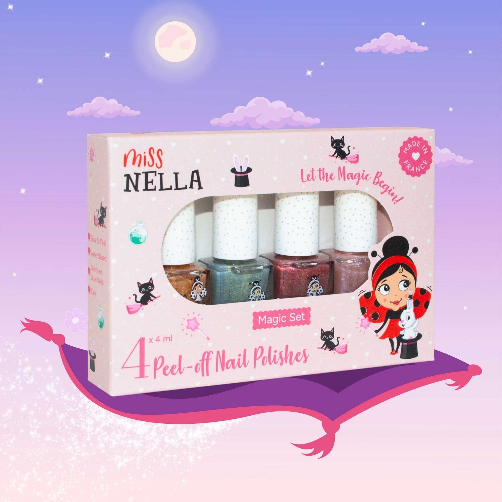 Magic Collection 4er-Pack Nagellacke