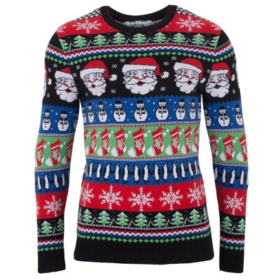 Santa's Seconds - Maglione natalizio ecologico da uomo Christmas Spirit