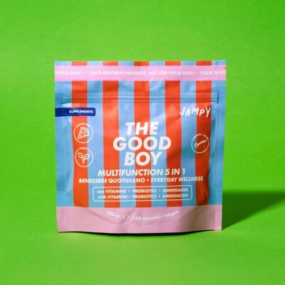 The Good Boy - Multivitamínico 5 en 1 en polvo a base de plantas