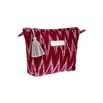Borsa ikat marrone