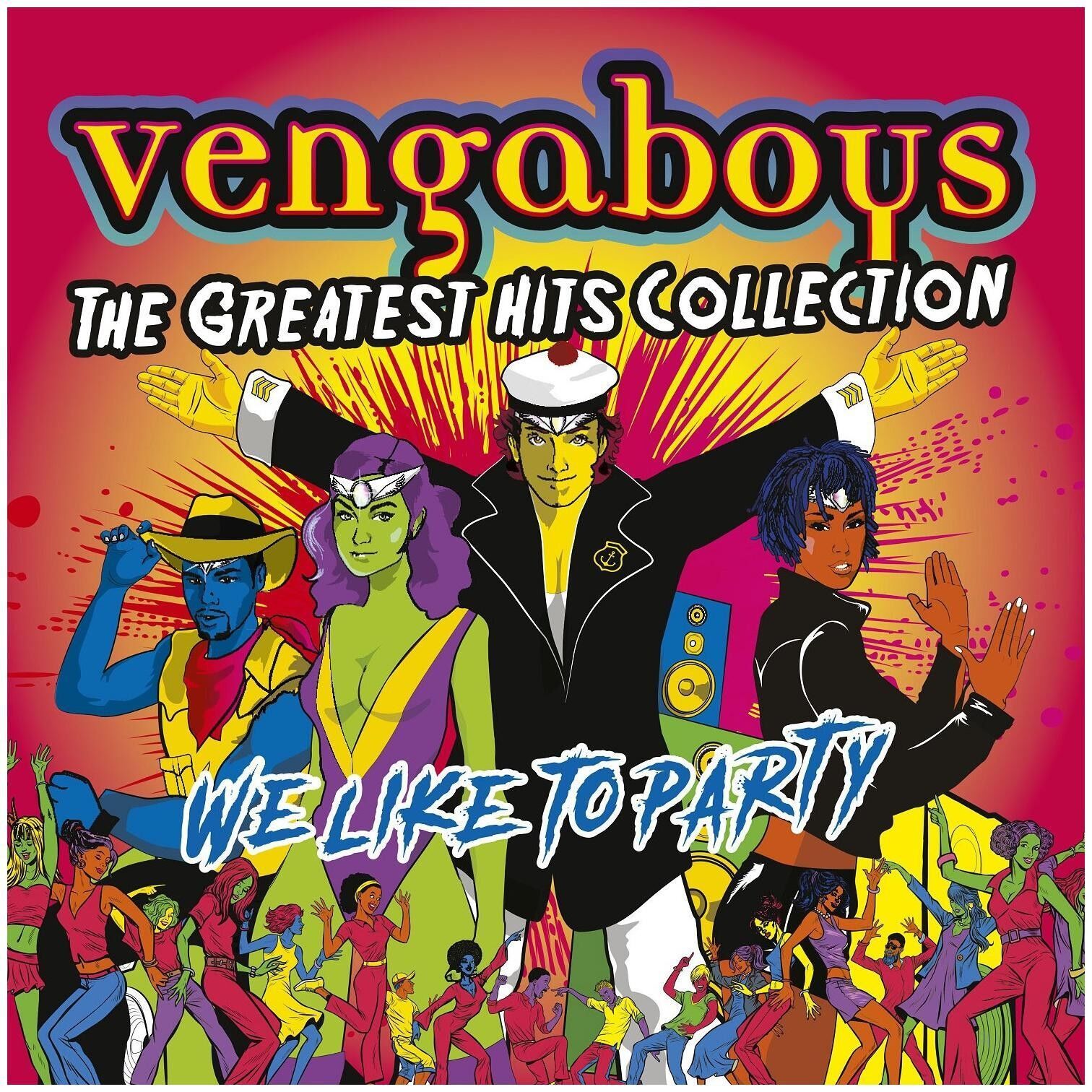 Vengaboys LP – The Greatest Hits Collection (transparentes rosa Vinyl)