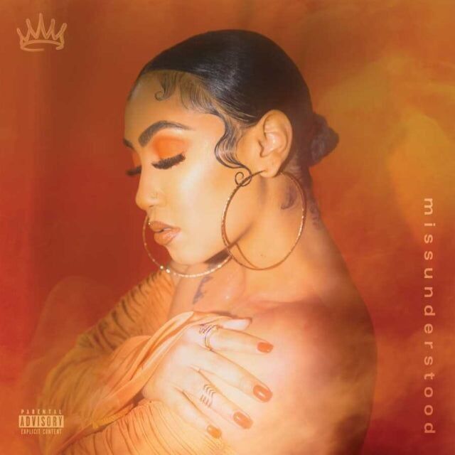 Queen Naija LP-Vinylplatte – Missunderstood (durchscheinendes orangefarbenes Vinyl)