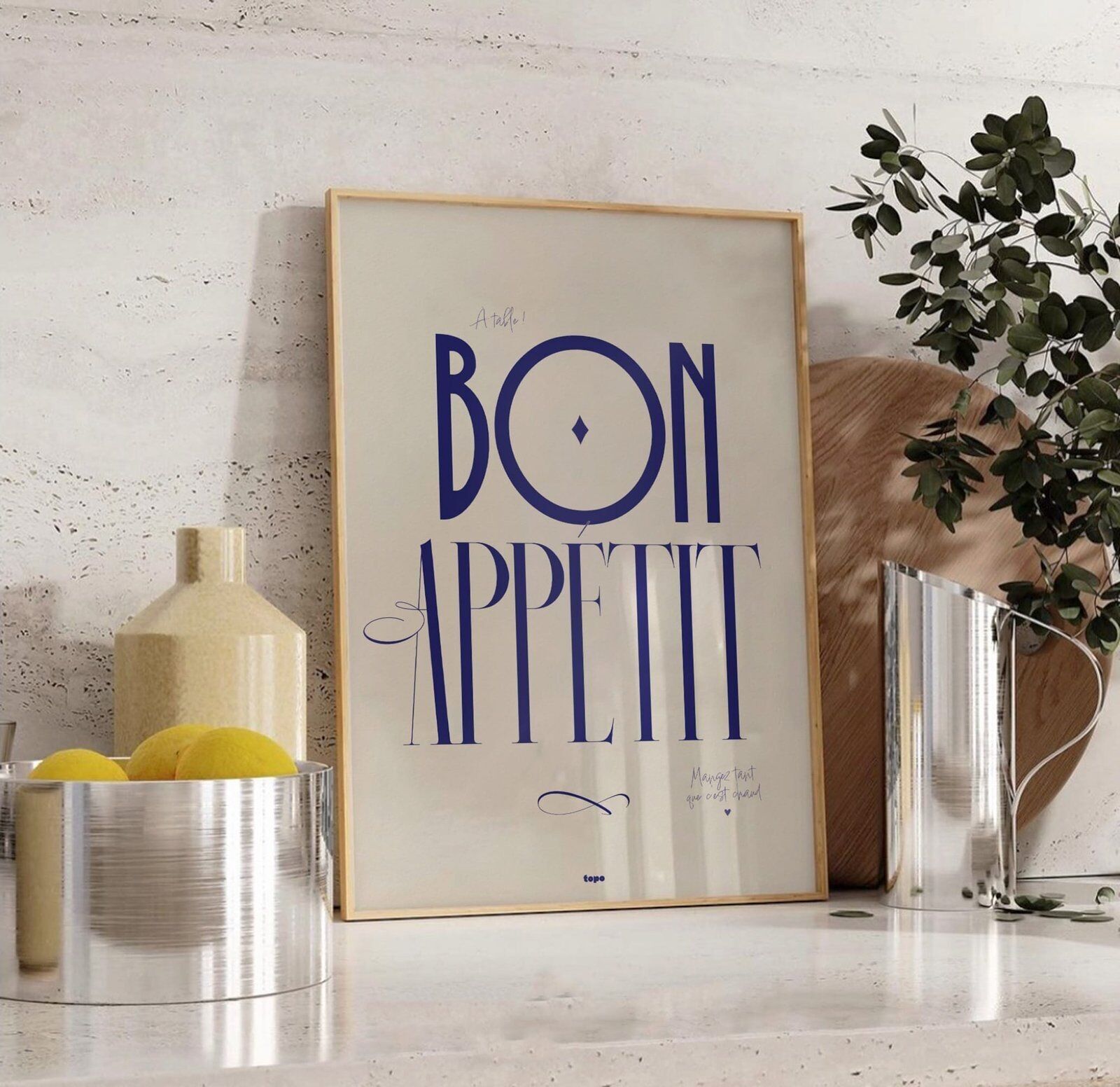 Buon appetito | Manifesto del ristorante minimalista