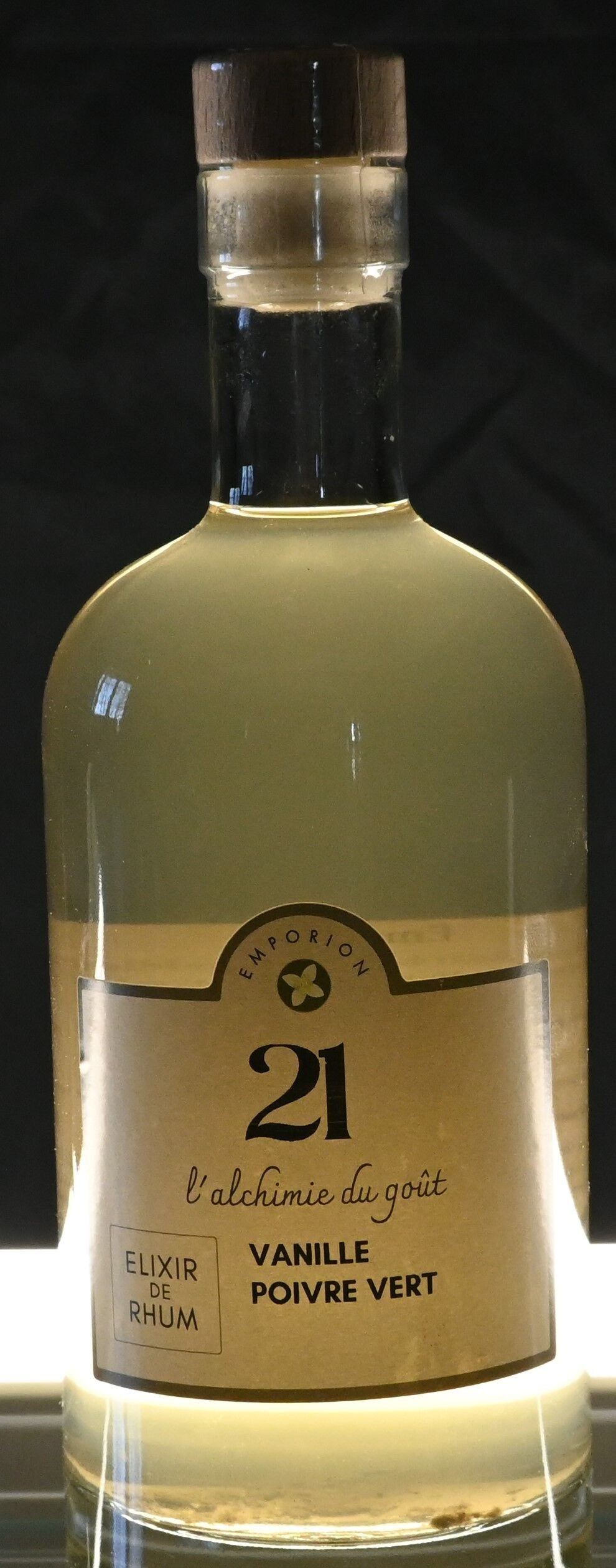 Arrangierter Rum Nr. 21 Vanille - Grüner Pfeffer