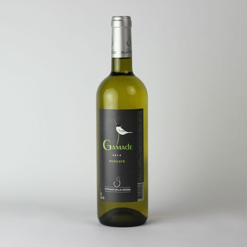 Vin Gamade Muscat 2018 Vins des Coteaux du Saillant Vézére