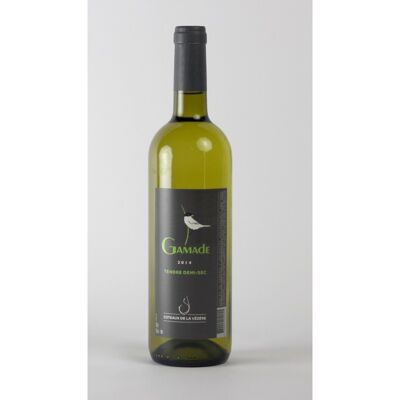Vin blanc Gamade tendre demi-sec 2016 Coteaux du Saillant Vézére