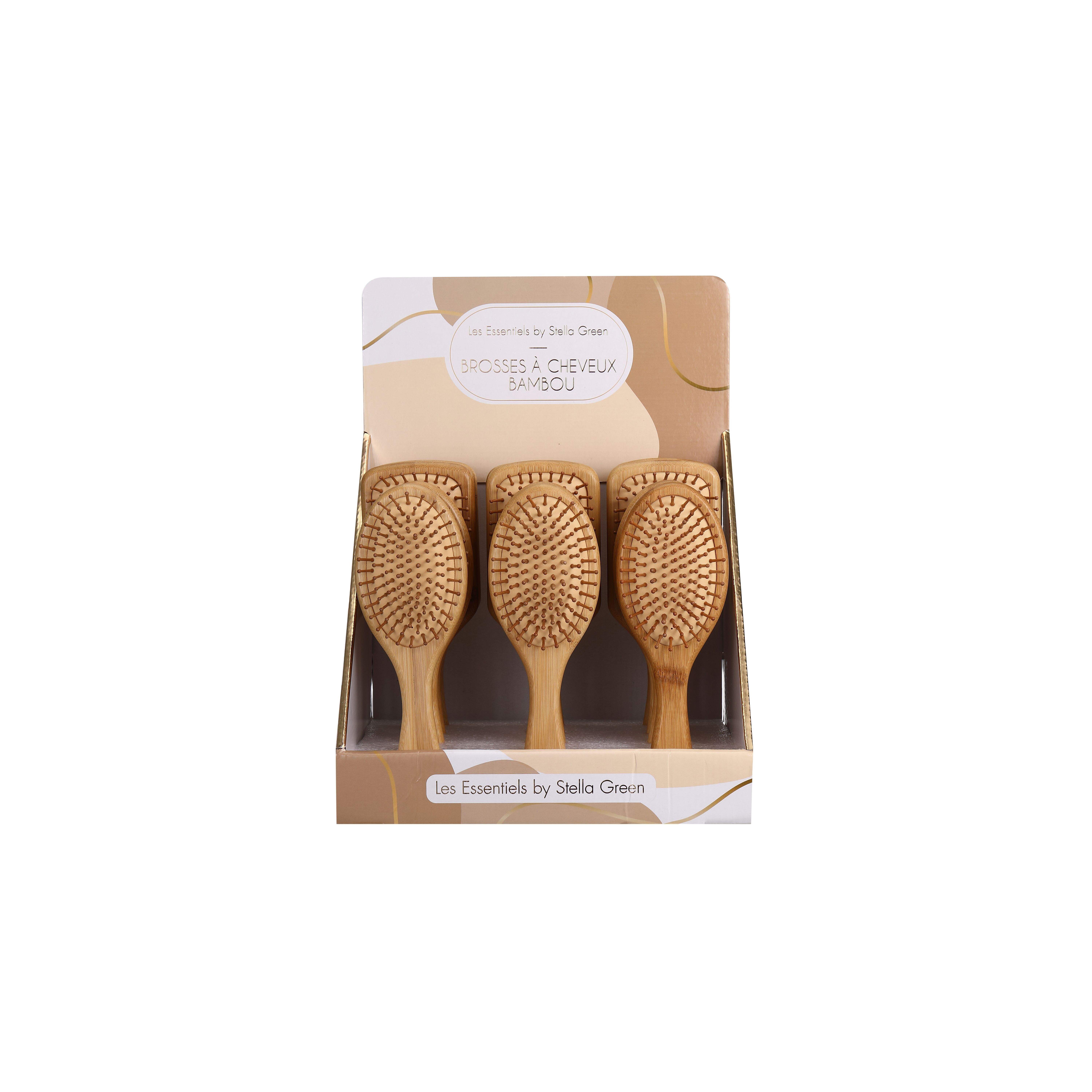 Spazzole per capelli in bambù (24.5X8.5 cm)