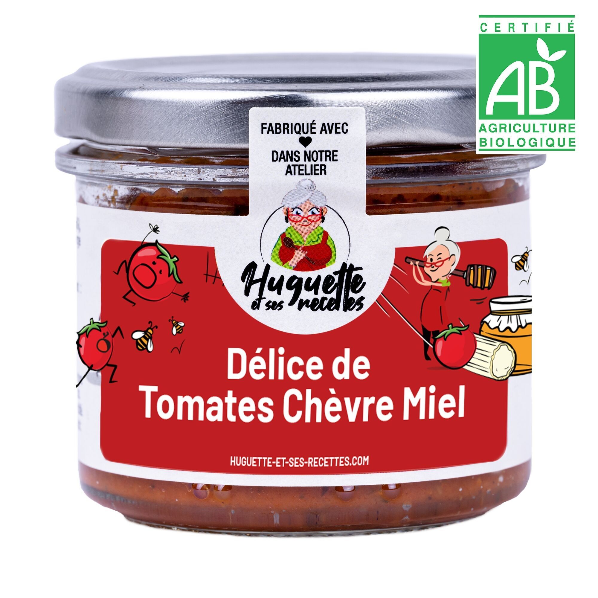 Délice de Tomate au chèvre miel Bio