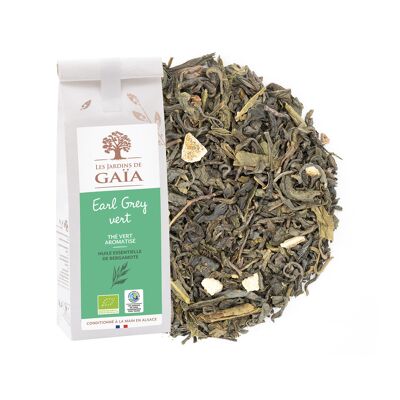 Thé vert Bio Earl Grey vert Bio 100g AB & WFTO
Bergamote (HE)