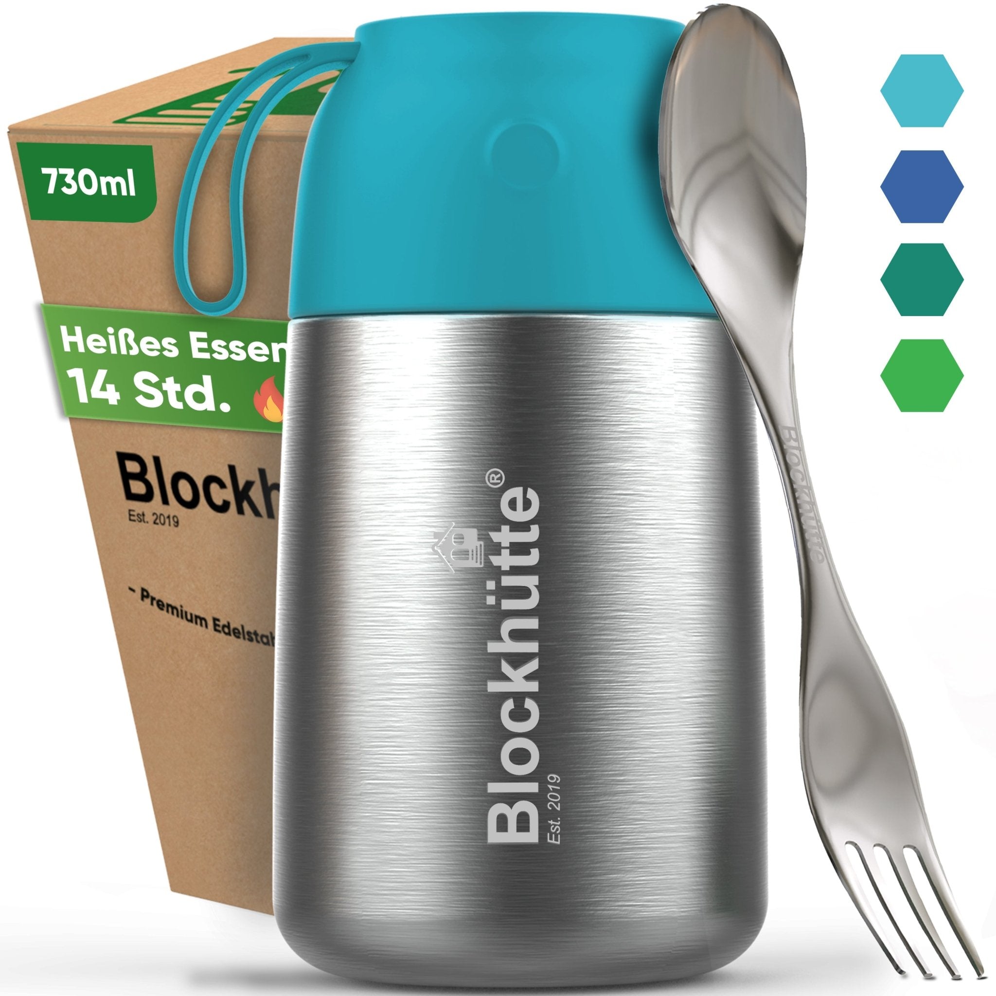 Contenant isotherme en acier inoxydable pour aliments