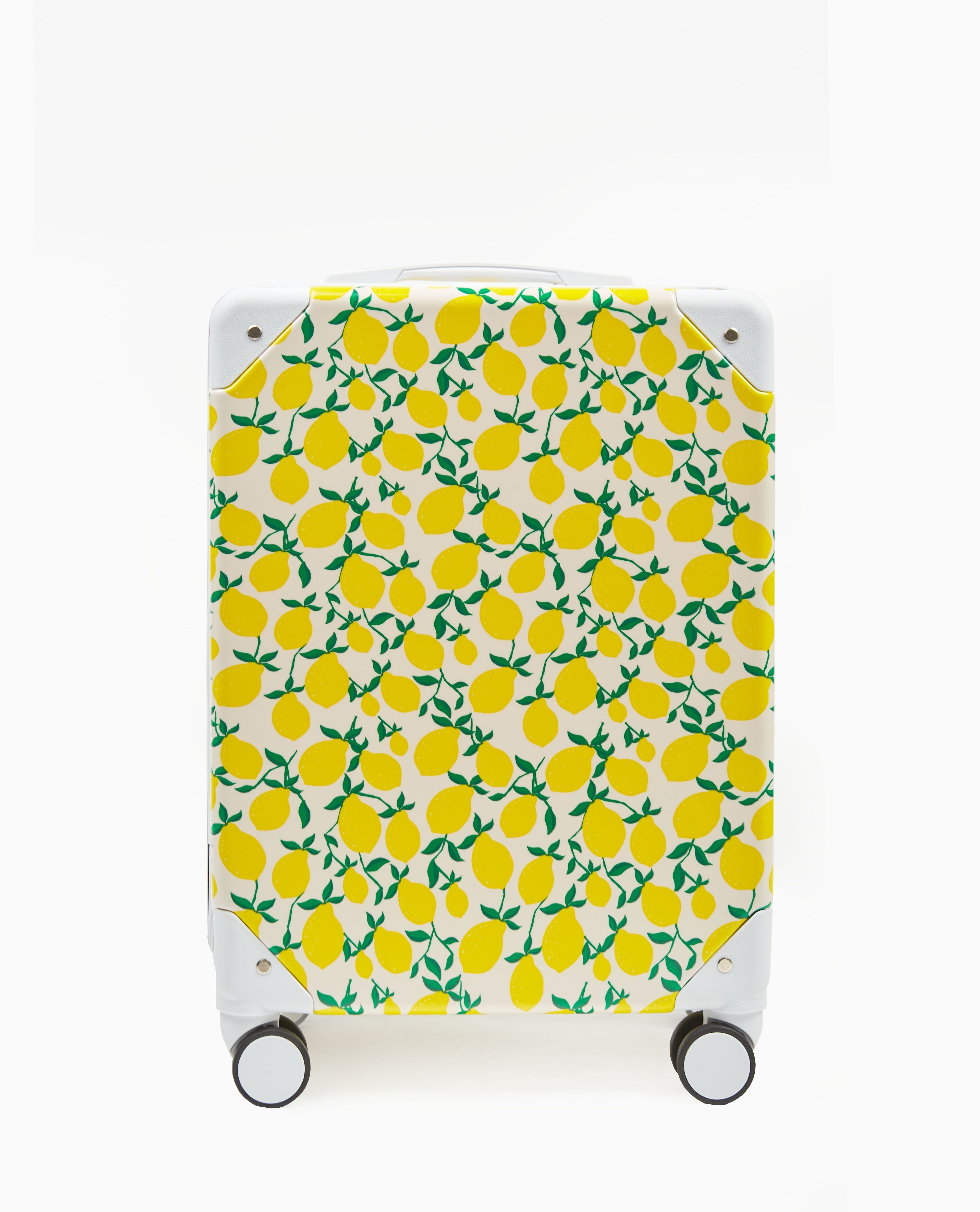 Valise pour enfant en polyester recyclé Lemons Jesse