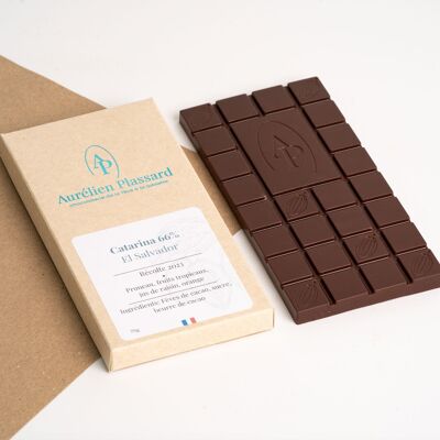 CATARINA tablet – El Salvador dark chocolate 66%