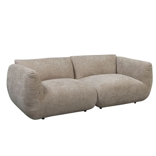 Sofa Amsterdam 2.5 Seater Latte - by Pole to Pole