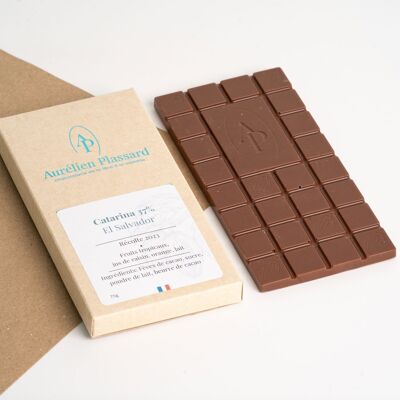 CATARINA tablet – El Salvador 37% milk chocolate