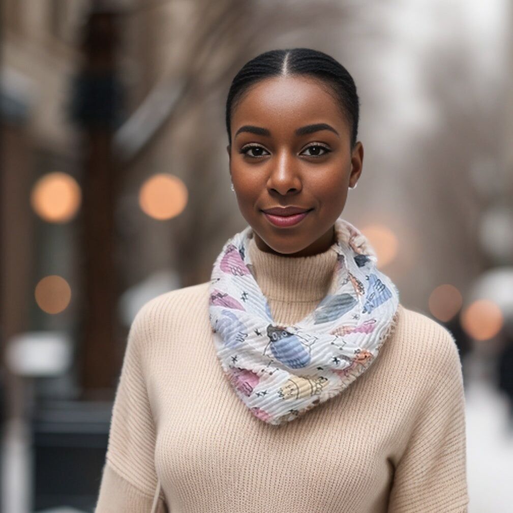 Sciarpa magnetica creativa a forma di gatto - Design esclusivo