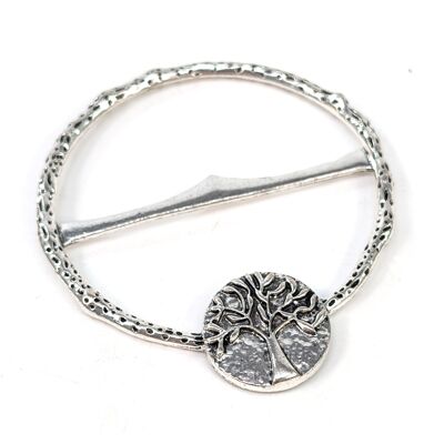 Anillo de bufanda grande - Árbol de la vida