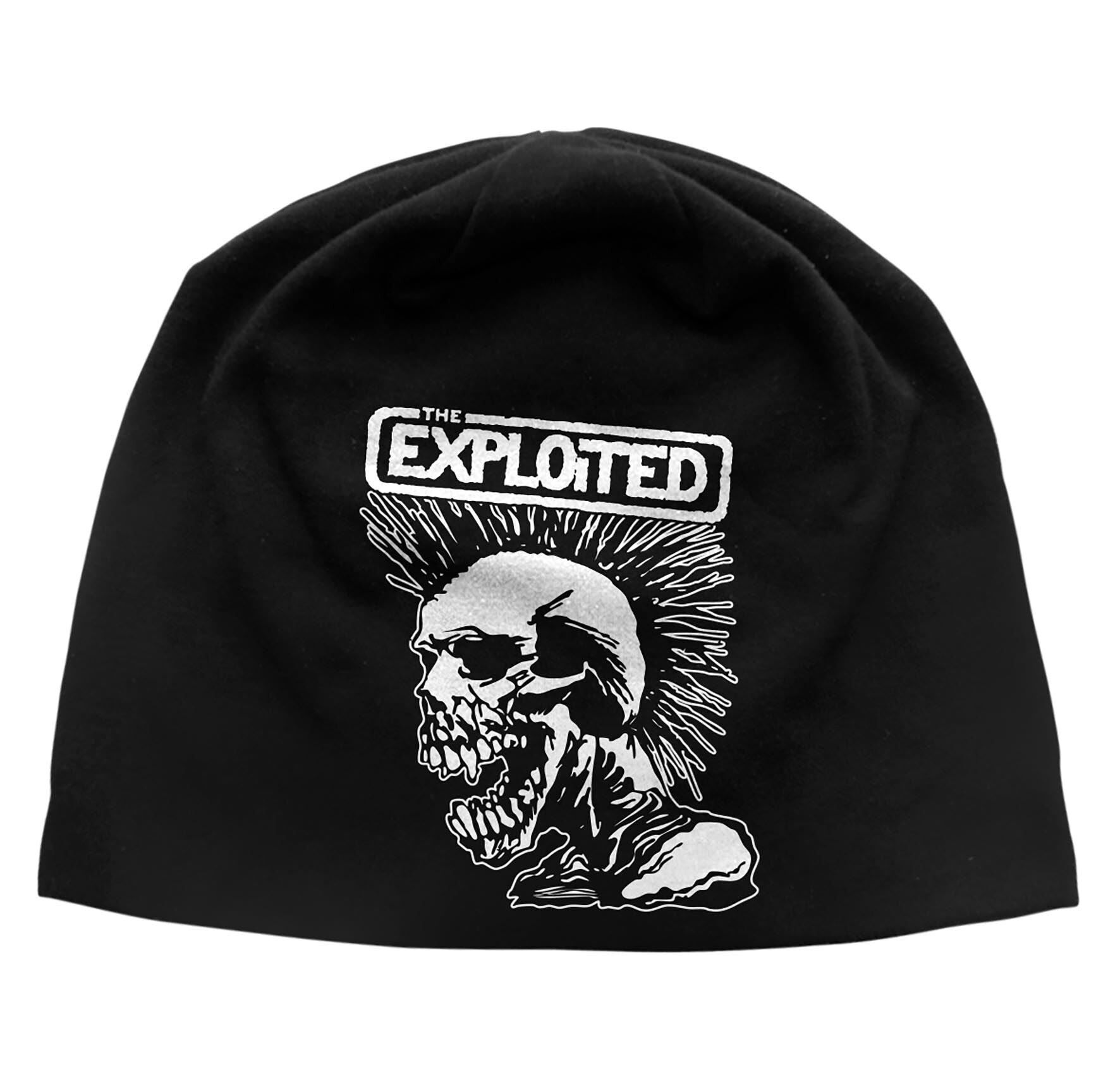 The Exploited  Beanie -  Mohican Skull