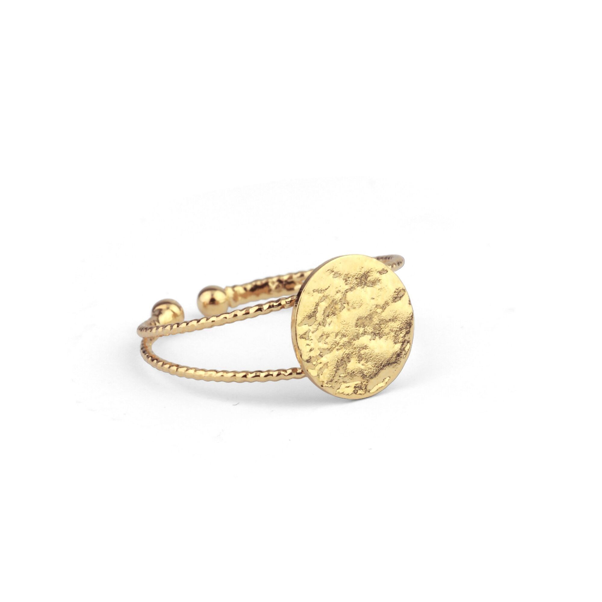 Gold Plated Callisto Ring