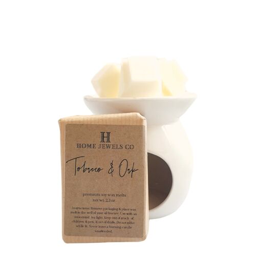 Oak and Tobacco Scented Wax Melts