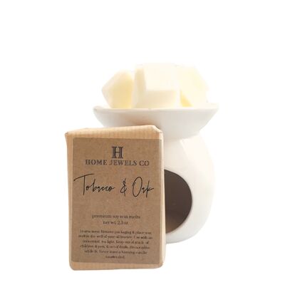 Oak and Tobacco Scented Wax Melts
