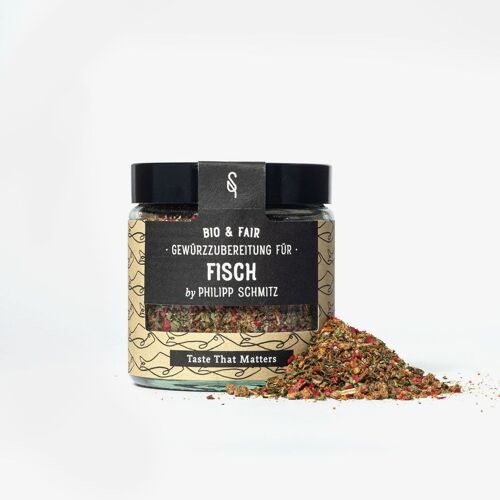 Fischgewürz Bio 120 ml Glas