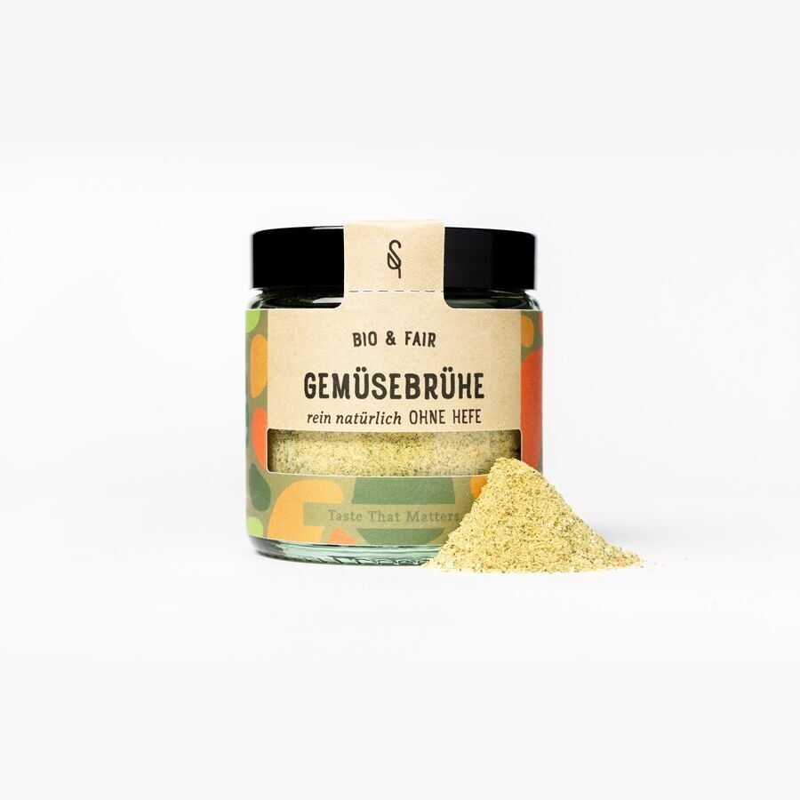 Brodo vegetale biologico vaso da 120 ml