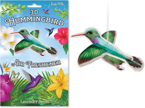 '13033 AIR FRESHENER - 3D HUMMINGBIRD