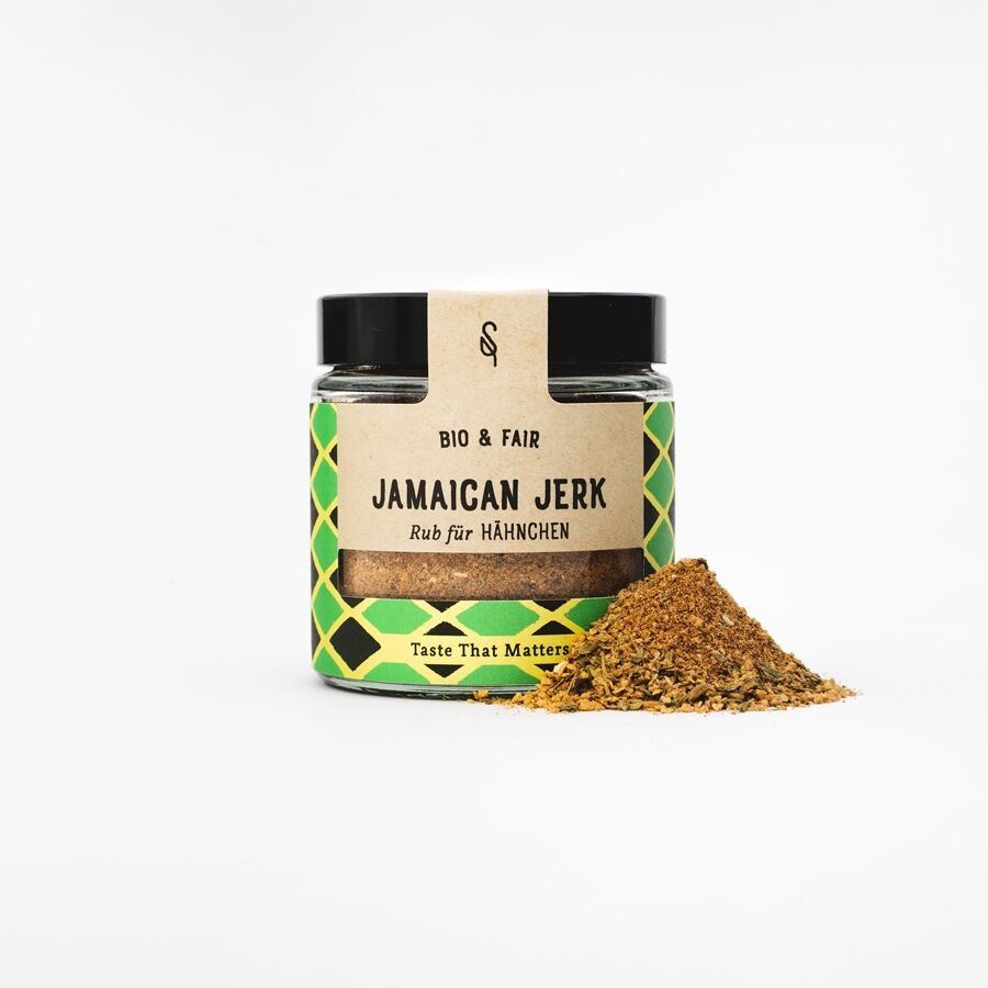 Jamaican Jerk Biologico vaso da 120 ml