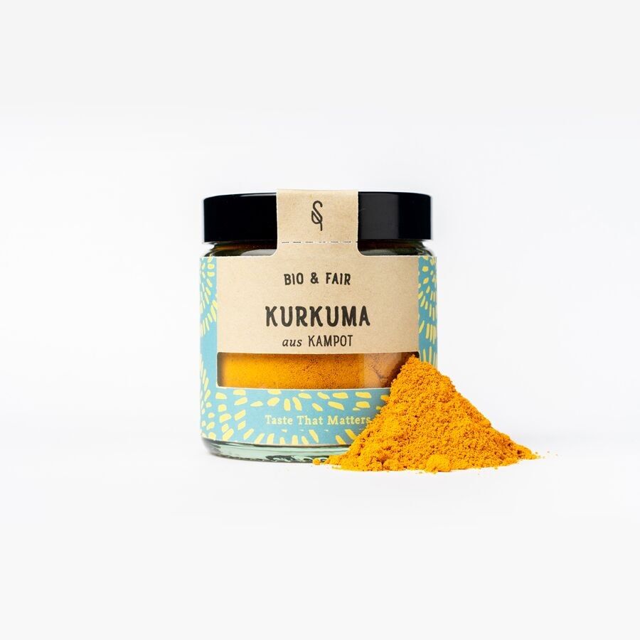 Curcuma Kampot moulu bio pot 120 ml