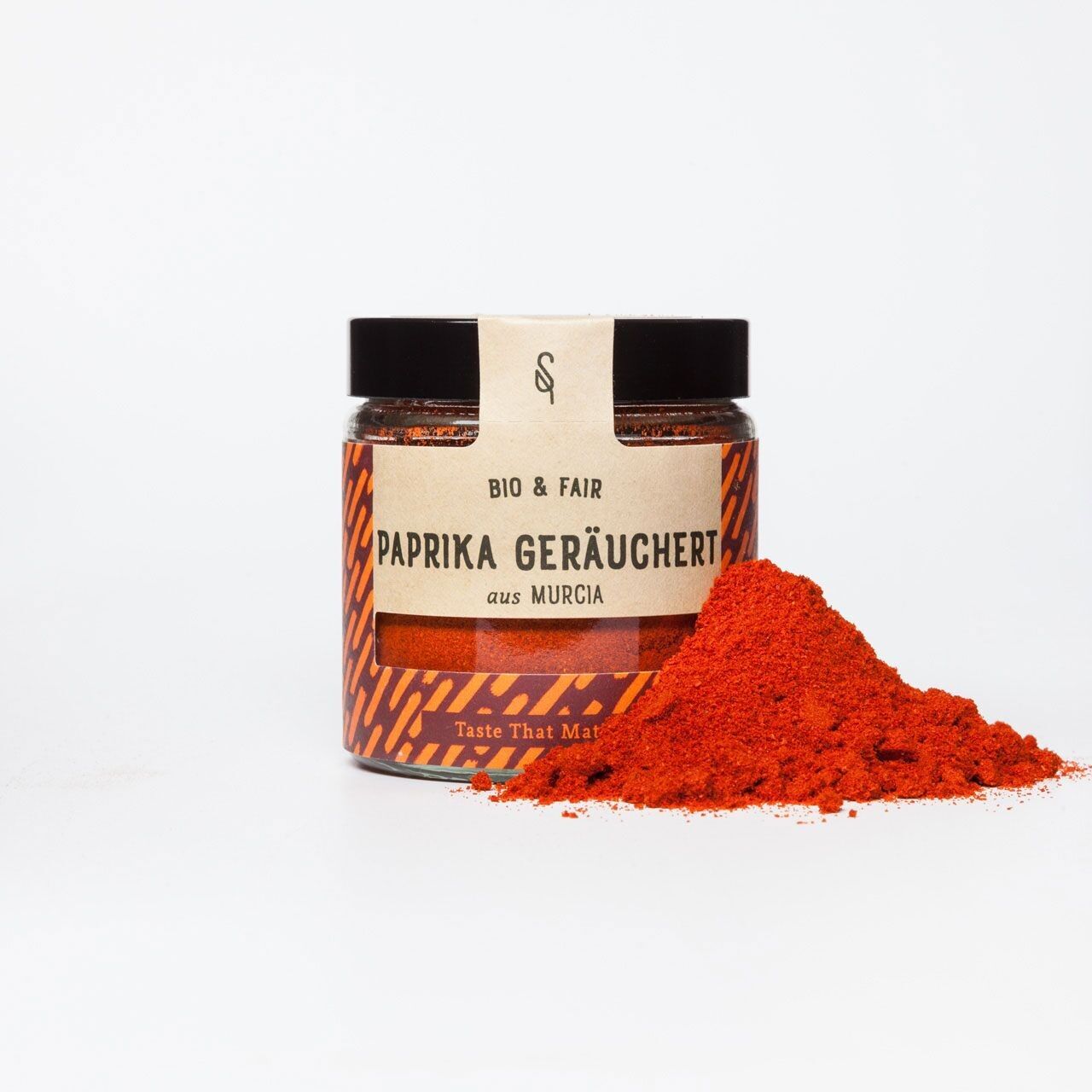Paprika geräuchert Bio 120 ml Glas